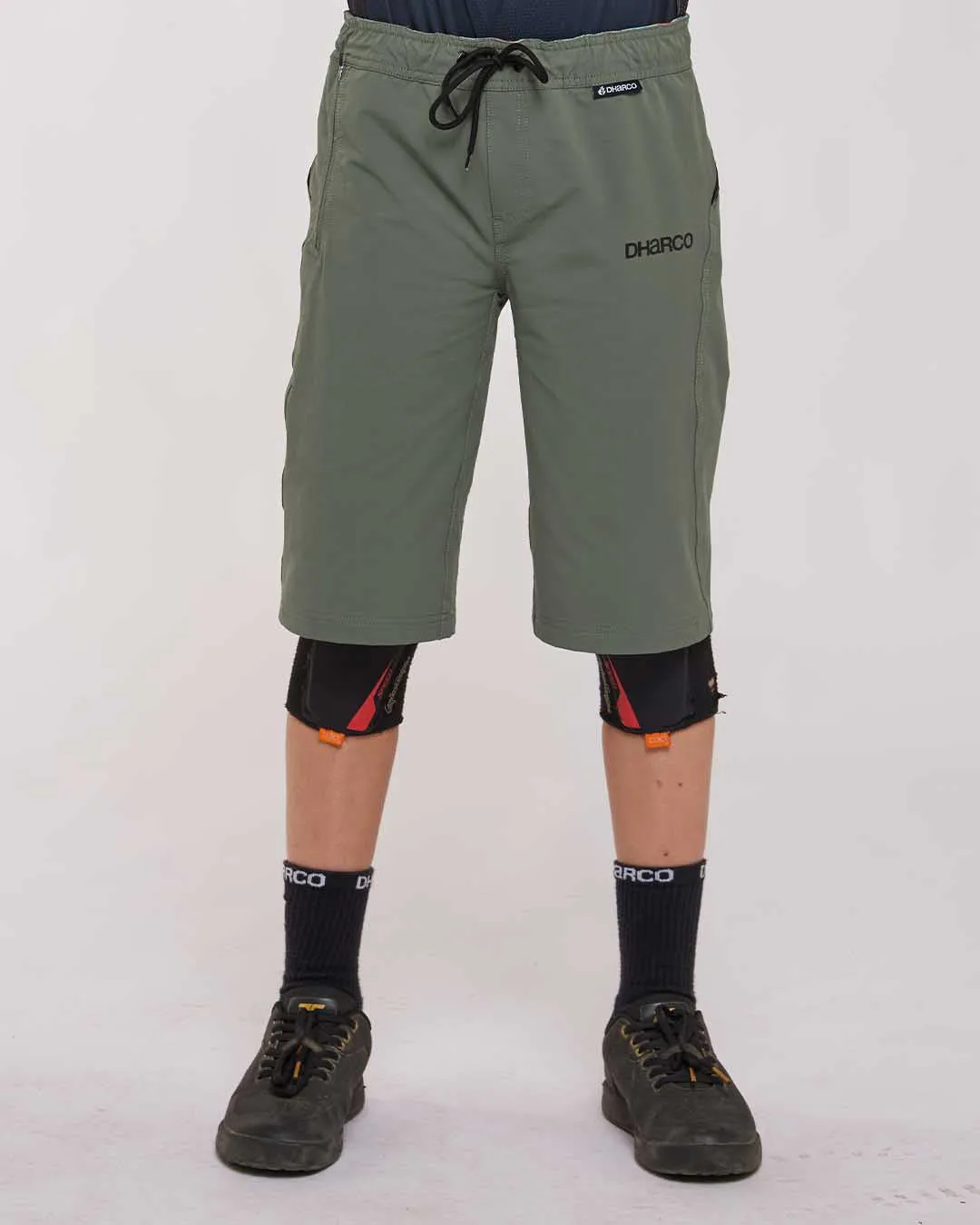 Youth Gravity Shorts | Gorilla Green